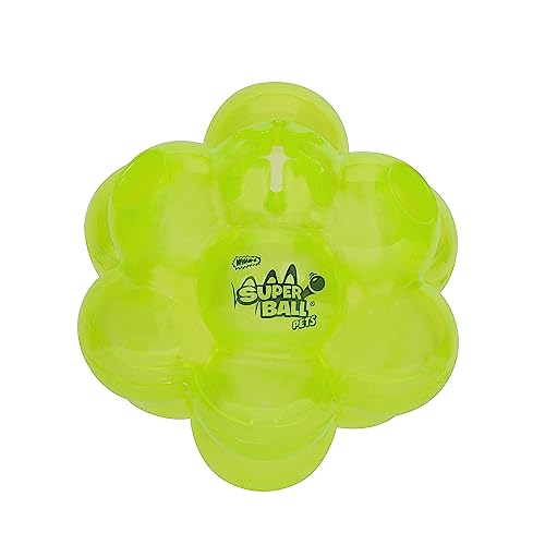 Jazwares Wham-O Pets Superball Cluster Ball Leckerli-Spender – 8,9 cm hüpfender Clusterförmiger Leckerli-Spender von Jazwares