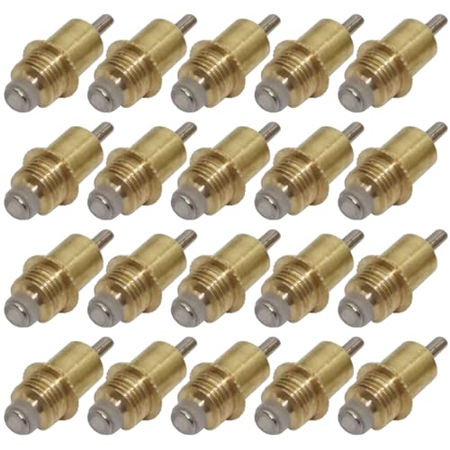20pcs Hühnerwassernippel 360 Grad Metall Automatische Hühnerwassererschwester Trinkwasserwerkzeug für kleine Nutztiere Käfigzubehör von Jcasbdn