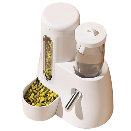 2in1 Hamster Wasserflasche Lebensmittelspender 125 ml Leckdicht automatische Meerschweinchenwasserflasche mit Stabiler Basis abnehmbar waschbar 2in1 Hamster Wasserflasche Lebensmittelspender 125 ml Leckdicht automatische Meerschweinchenwasserflasche mit Stabiler Basis abnehmbar waschbar von Jcasbdn