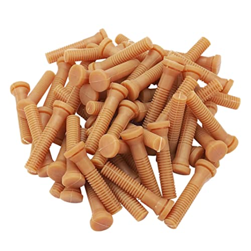 50pcs Hühnchenplucker Finger Geflügel zuspucken Haarentfernung Gummi -Stick für Plucker Machine Ente Wachtel Erde gelb von Jcasbdn