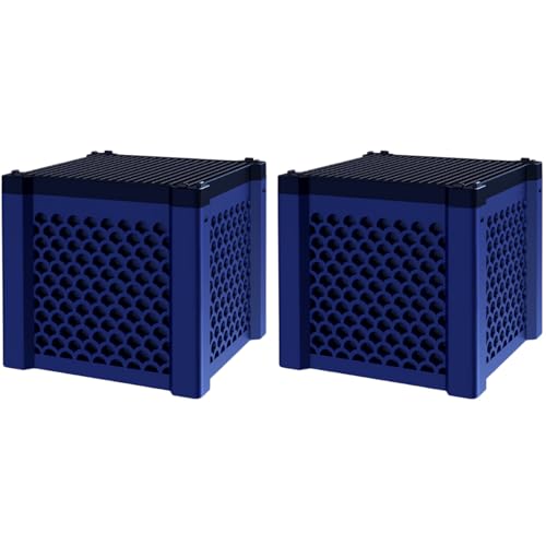 Jcasbdn 2pcs Aquariumfilter 4,5 x 4,3 x 4,5 Zoll wiederverwendbares Aktivkohlefischtankfilter für Wasserreinigungsteiche Aquariumspeichertank Jcasbdn 2pcs Aquariumfilter 4,5 x 4,3 x 4,5 Zoll wiederverwendbares Aktivkohlefischtankfilter für Wasserreinigungsteiche Aquariumspeichertank von Jcasbdn