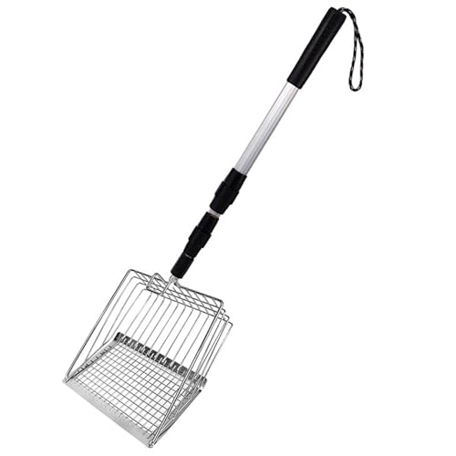 Jcasbdn Chicken Poop Schaufel, Abnehmbarer Metallstreu -Schaufel mit verstellbarem langem Griff, Edelstahl -Müllschaufel für Hühnerkoop -Zubehör verwendet Jcasbdn Chicken Poop Schaufel, Abnehmbarer Metallstreu -Schaufel mit verstellbarem langem Griff, Edelstahl -Müllschaufel für Hühnerkoop -Zubehör verwendet von Jcasbdn