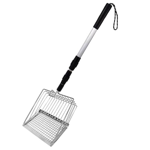 Jcasbdn Chicken Poop Schaufel Abnehmbarer Metallstreu Schaufel mit verstellbarem Langgang aus Edelstahlmüllschaufel verwendet Jcasbdn Chicken Poop Schaufel Abnehmbarer Metallstreu Schaufel mit verstellbarem Langgang aus Edelstahlmüllschaufel verwendet von Jcasbdn