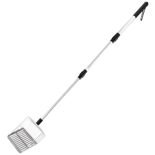 Jcasbdn Chicken Poop Scooper 3 Einstellbare Länge Edelstahl -Wurfschaufuller mit Hängsschleife und Gummigriff Muschel Jcasbdn Chicken Poop Scooper 3 Einstellbare Länge Edelstahl -Wurfschaufuller mit Hängsschleife und Gummigriff Muschel von Jcasbdn