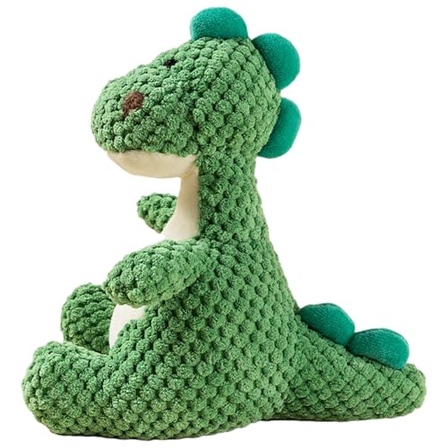 Jcasbdn Dinosaurierhund Spielzeug Biss Resistant Plüschhund -Kauenspielzeug mit Sound 9, 5x8.3 Haustier Nasswellness -Stofftier Plüsch von Jcasbdn