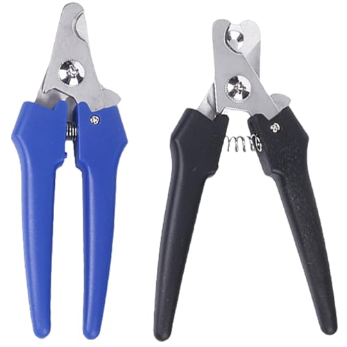 Jcasbdn Haustiernagelschneidelcippers 2pcs Edelstahl Katzennagel -Clipper -Katraw -Klipper mit Nicht rutschbarem Griff leicht zu reinigen Hundeschneider Jcasbdn Haustiernagelschneidelcippers 2pcs Edelstahl Katzennagel -Clipper -Katraw -Klipper mit Nicht rutschbarem Griff leicht zu reinigen Hundeschneider von Jcasbdn