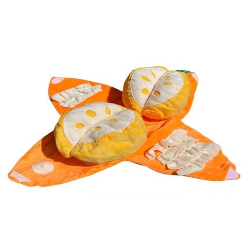 Jcasbdn Hide and Search Dog Toy Tangerine Interactive Hundespielzeug mit Crinkle Papers Haustierfreundliche orange Quietschende Plüschhilfsmittel für Haustiere Jcasbdn Hide and Search Dog Toy Tangerine Interactive Hundespielzeug mit Crinkle Papers Haustierfreundliche orange Quietschende Plüschhilfsmittel für Haustiere von Jcasbdn