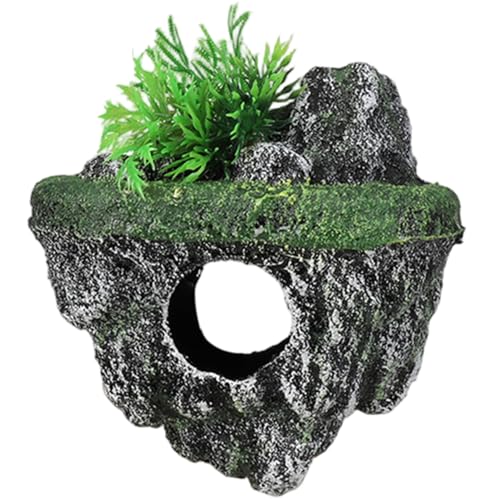 Jcasbdn Schwimmendes Aquariumdekor 5.1x3, 5 x 6, 3 Zoll Harz Aquarium Höhle Simulation Reptil Jcasbdn Schwimmendes Aquariumdekor 5.1x3, 5 x 6, 3 Zoll Harz Aquarium Höhle Simulation Reptil von Jcasbdn
