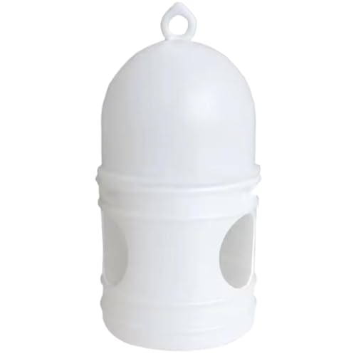 Taube Feeder 1000 ml Plastikvogel Wasserspender 3 Löcher Taube Wasserer Hängende Vogelwasserfuttermittel mit Haken für Hühnerdecke Wachtel Taube Feeder 1000 ml Plastikvogel Wasserspender 3 Löcher Taube Wasserer Hängende Vogelwasserfuttermittel mit Haken für Hühnerdecke Wachtel von Jcasbdn