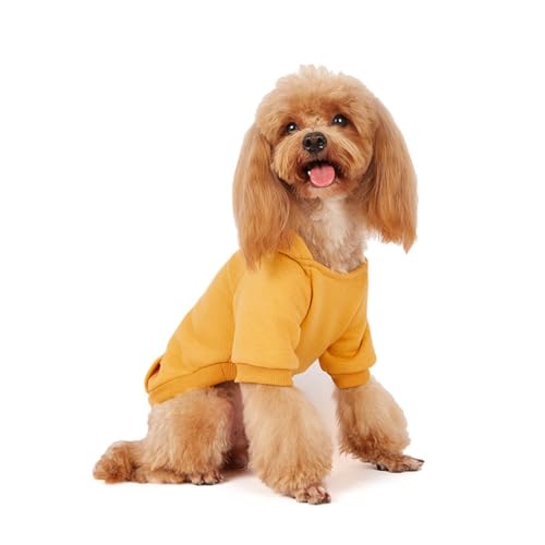 Hunde-Kapuzenpullover: Halten Sie Ihren Welpen warm und stilvoll, Sweatshirt, Haustierkleidung und Pullovermantel in einem – perfekt für Winter und kühle Sommernächte von Jczw