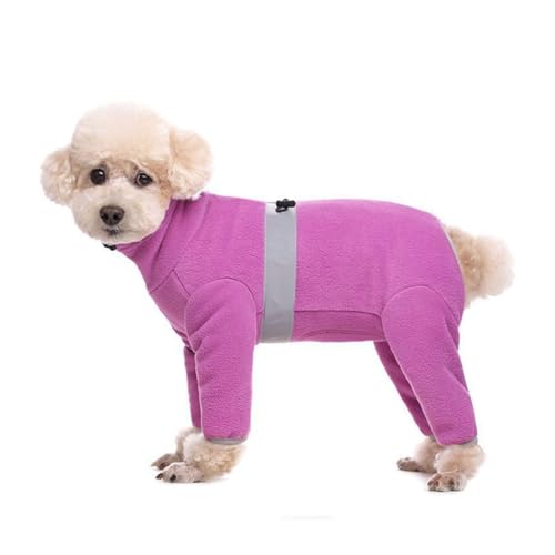 Hunde-Wintermäntel für mittelgroße und große Hunde, warme Polarfleece-Hundejacke, Winter-Hundekleidung, Pullover, kaltes Wetter, Hunde-Overall, Einteiler, Hunde-Schneejacke von Jczw