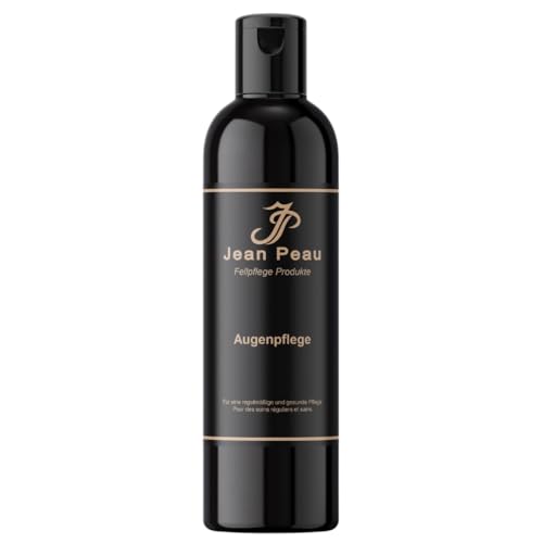 Jean Peau | Milde Augenpflege 200 ml | Für Hunde und Kleintiere | Schonende Reinigung bei Tränenflecken und Verfärbungen am Auge von Jean Peau