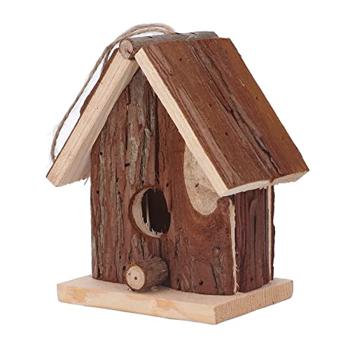 Hölzernes Vogelhaus Zum Aufhängen, Retro-Stil, Tannenholz-Vogelhaus, Idyllische Hofdekoration für das Heimbüro Hölzernes Vogelhaus Zum Aufhängen, Retro-Stil, Tannenholz-Vogelhaus, Idyllische Hofdekoration für das Heimbüro von Jeanoko