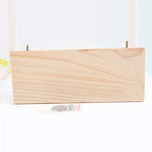 Jeanoko Holz Eichhörnchen Hamster Sprungbrett 13 * 28cm kleine Nagetier Stehspielplattform Papagei Eichhörnchen Sprungbrett Kletterplattform Jeanoko Holz Eichhörnchen Hamster Sprungbrett 13 * 28cm kleine Nagetier Stehspielplattform Papagei Eichhörnchen Sprungbrett Kletterplattform von Jeanoko