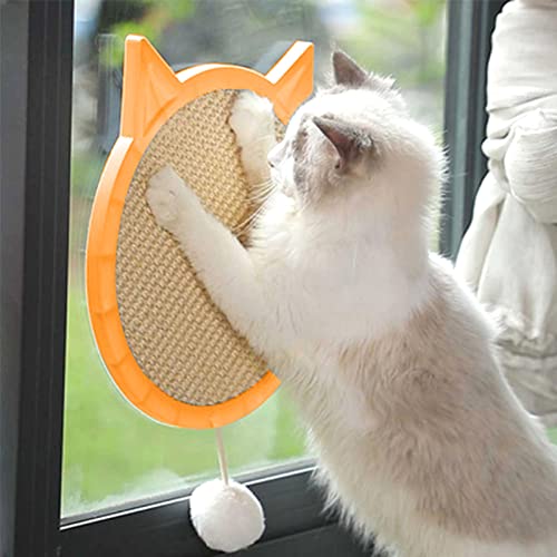Kratzmatte für Katzen, Sisalseil-Kratzer mit 4 Saugnäpfen, Lustiges Spielzeug Zum Schärfen der Krallen, Modernes Design Passend Zur Inneneinrichtung, Geeignet für (457 x 457 cm / Kratzmatte für Katzen, Sisalseil-Kratzer mit 4 Saugnäpfen, Lustiges Spielzeug Zum Schärfen der Krallen, Modernes Design Passend Zur Inneneinrichtung, Geeignet für (457 x 457 cm / von Jeanoko