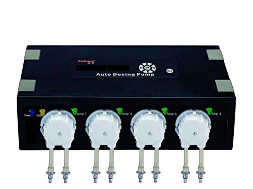 Jebao Automatische Dosierungspumpe DP-4, Kompakt, Schwarz, Kunststoff, Dosierpumpe für Aquarium Jebao Automatische Dosierungspumpe DP-4, Kompakt, Schwarz, Kunststoff, Dosierpumpe für Aquarium von Jebao