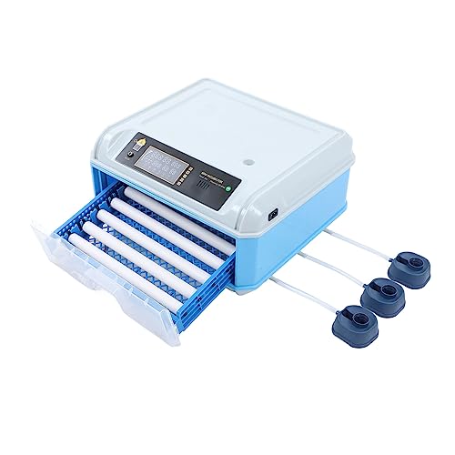 Eierinkubator, Gleichmäßige Temperatur, Eierinkubator, Geflügelschlüpfmaschine, Automatische Wassernachfüllung für Labore (EU-Stecker 220 V) von Jectse