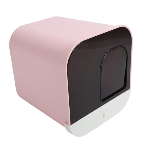 Geschlossene Katzentoilette mit Schublade, 41,5 X 41,5 X 34 cm, Geschlossenes Katzentöpfchen mit Geruchskontrolle, mit Doppel-Schwingtüren und Hohlpedal, mit Haken und Schaufel Geschlossene Katzentoilette mit Schublade, 41,5 X 41,5 X 34 cm, Geschlossenes Katzentöpfchen mit Geruchskontrolle, mit Doppel-Schwingtüren und Hohlpedal, mit Haken und Schaufel von Jectse