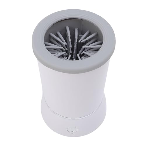 Jectse Automatischer Hundefußreiniger, 2000 mAh Akku Wiederaufladbar, 18 * 11 cm Tragbarer Pet Reinigungstbasse für Hunde mit Fußbreite Weniger Als 2 Zoll, Plug & Play Jectse Automatischer Hundefußreiniger, 2000 mAh Akku Wiederaufladbar, 18 * 11 cm Tragbarer Pet Reinigungstbasse für Hunde mit Fußbreite Weniger Als 2 Zoll, Plug & Play von Jectse