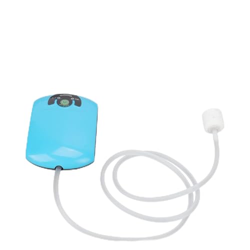 Jectse Leise Aquarium-Sauerstoffpumpe 40 DB mit Wasserdichtem Design, Verwendung Im Innen- und Außenbereich, Lithiumbatterie, Stabile Luftblasen für Aquarien von Jectse