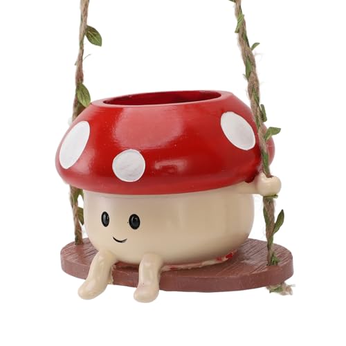 Jectse Swing Face Pilzpflanzer Stabil und Vielseitig für Pflanzen und Präsentiert eine Kompakte Größe für die Desktop -Dekoration Jectse Swing Face Pilzpflanzer Stabil und Vielseitig für Pflanzen und Präsentiert eine Kompakte Größe für die Desktop -Dekoration von Jectse