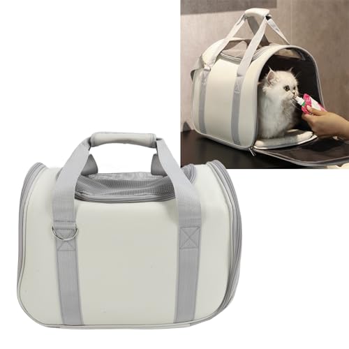 Katzen-Reisetragetasche, Atmungsaktiv, Faltbares Design, Katzen-Reisetragetasche, 9 Kg Fassungsvermögen für Outdoor-Abenteuer, Inklusive Zubehör, Leicht zu Reinigen Katzen-Reisetragetasche, Atmungsaktiv, Faltbares Design, Katzen-Reisetragetasche, 9 Kg Fassungsvermögen für Outdoor-Abenteuer, Inklusive Zubehör, Leicht zu Reinigen von Jectse