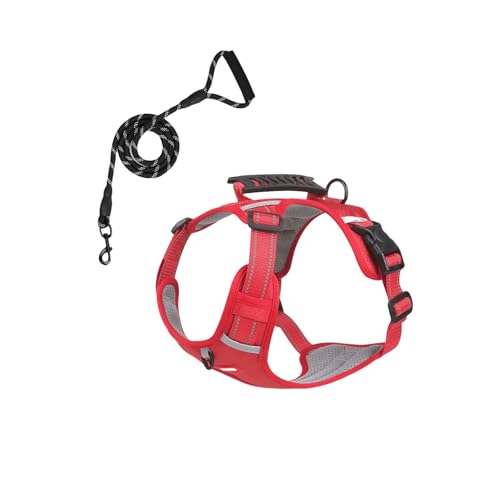 Chewie Cozy Harness, 2025 New Chewie Dog Harness, Breathable & Comfortable Dog Harnesses (Red,XS) von Jeeeun