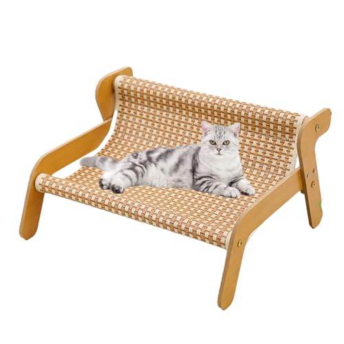 Jeeeun Mellowkin Cat Scratcher Couch, 2-in-1 Lounge & Scratch Pad, Heavy Duty Sisal for Large Cats, Breathable Cat Bed - Happy Cats Guaranteed (Cooling mat Style) von Jeeeun