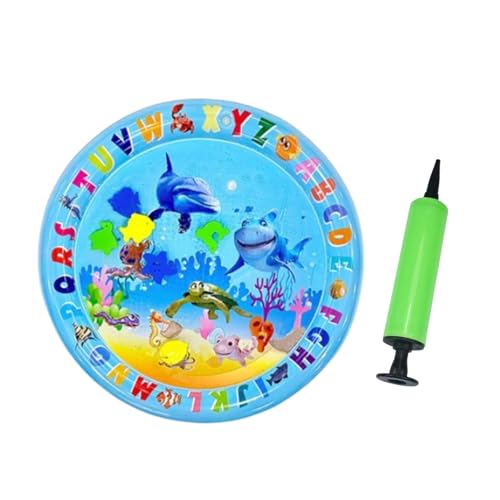 Ocean Breeze Splashland for Cats, Thickened Anti-Scratch Water Mat for Indoor and Outdoor Toys (Underwater World Model) von Jeeeun