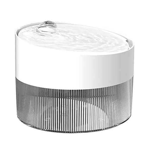 Jeenuuder Automatischer für Katzen, sehr leise, für den Innenbereich, 2,5 l, 84 Oz, Sichtstufe, Jeenuuder Automatischer für Katzen, sehr leise, für den Innenbereich, 2,5 l, 84 Oz, Sichtstufe, von Jeenuuder