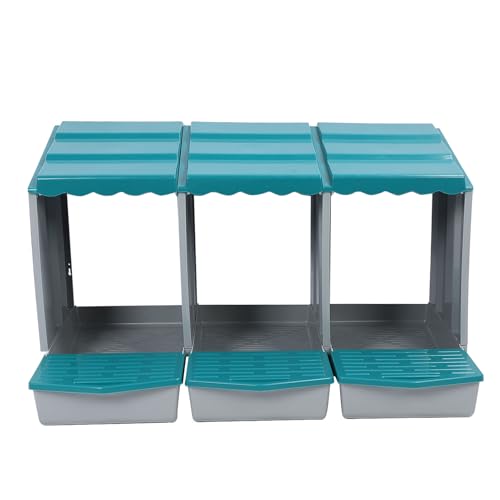 Jeffergarden Hühnernistschachtel, PP Hens Nistbox für Garten (3 Hohlraum) von Jeffergarden
