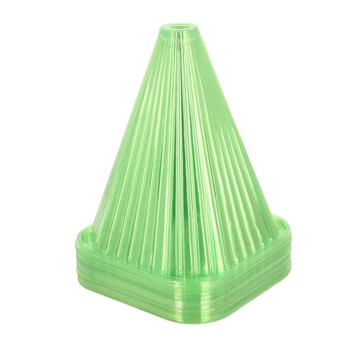 Jeffergarden Pflanzenclochen, Glockenform 30pcs Plastik -Pflanzenschutzbedeckung mit 60 Gemahlenen Einsätzen für Bauernhöfe von Jeffergarden