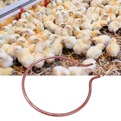 Rundheizrohr, Tierheizrohr, Inkubatorheizungsrohr Inkubator Heizrohr Huhn Geflügel Schlüpfen Inkubatorzubehör für Farrm -Heizungsarbeiten Verwendet (200W) von Jeffergarden