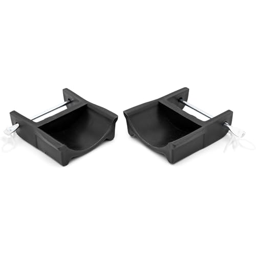 Jeffers Equine Kunststoff Training Jump Cups für Pferde mit Pin, Schwarz - Heavy Duty Horse Jump Cups für Training, Arena Hindernisse, Jäger Jumper, Reitausrüstung, Reitzubehör, 2 Stück Jeffers Equine Kunststoff Training Jump Cups für Pferde mit Pin, Schwarz - Heavy Duty Horse Jump Cups für Training, Arena Hindernisse, Jäger Jumper, Reitausrüstung, Reitzubehör, 2 Stück von Jeffers
