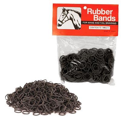 Jeffers Equine Rubber Braiding Bands - 500 Pack Dark Brown - Mähnen- und Schwanzflechten, Flechten, Styling, Pferdeschwanzzubehör - Sichere Fellpflege Werkzeuge für Pferde, Ponys - Reise-Set Supplies Jeffers Equine Rubber Braiding Bands - 500 Pack Dark Brown - Mähnen- und Schwanzflechten, Flechten, Styling, Pferdeschwanzzubehör - Sichere Fellpflege Werkzeuge für Pferde, Ponys - Reise-Set Supplies von Jeffers