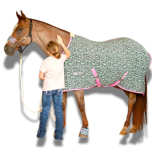 Jeffers Expression Fleece-Kühler für Pferde, Standard-Hals, Party-Gepard, 190,5 cm, Pferdedecke, feuchtigkeitsabsorbierend, leicht, ideal zum Trocknen, Training, Baden, verstellbare Bauchbänder Jeffers Expression Fleece-Kühler für Pferde, Standard-Hals, Party-Gepard, 190,5 cm, Pferdedecke, feuchtigkeitsabsorbierend, leicht, ideal zum Trocknen, Training, Baden, verstellbare Bauchbänder von Jeffers