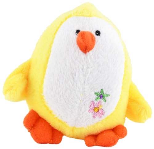 Jeffers Farbiges Plüsch-Pinguin-Quietschspielzeug für kleine Hunde, Gelb, 7,6 cm – niedliches, sicheres und bequemes Plüsch-Spielzeug für Welpen, interaktiver Spaß, reisefreundlich und ideal zum Jeffers Farbiges Plüsch-Pinguin-Quietschspielzeug für kleine Hunde, Gelb, 7,6 cm – niedliches, sicheres und bequemes Plüsch-Spielzeug für Welpen, interaktiver Spaß, reisefreundlich und ideal zum von Jeffers