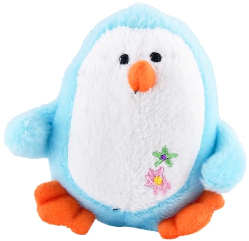 Jeffers Farbiges Plüsch-Pinguin-Quietschspielzeug für kleine Hunde, Hellblau, 7,6 cm – niedliches, sicheres und bequemes Plüsch-Spielzeug für Welpen, interaktiver Spaß, reisefreundlich und ideal zum Jeffers Farbiges Plüsch-Pinguin-Quietschspielzeug für kleine Hunde, Hellblau, 7,6 cm – niedliches, sicheres und bequemes Plüsch-Spielzeug für Welpen, interaktiver Spaß, reisefreundlich und ideal zum von Jeffers