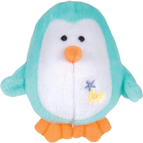 Jeffers Farbiges Plüsch-Pinguin-Quietschspielzeug für kleine Hunde, Hellgrün, 7,6 cm – niedliches, sicheres und bequemes Plüsch-Spielzeug für Welpen, interaktiver Spaß, reisefreundlich und ideal zum von Jeffers