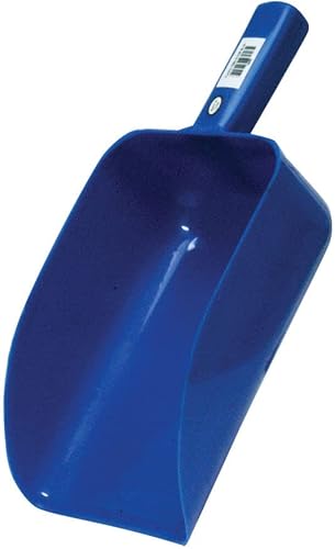 Jeffers Futterschaufel für Pferde, Nutztiere, Haustiere, Hühner, Ziegen – 5 Pint 2,5 Quart Heavy Duty Kunststoff Getreideschaufel - Langlebiges Bauernhof-Werkzeug für Tierfutter, Scheune, Stall von Jeffers