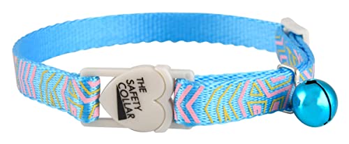 Jeffers Haustier-Katzenhalsband mit Glöckchen – reflektierendes Sicherheitshalsband aus Kunststoff für Kätzchen & ausgewachsene Katzen, verstellbares einlagiges Nylon, hohe Sichtbarkeit im Innen- und Jeffers Haustier-Katzenhalsband mit Glöckchen – reflektierendes Sicherheitshalsband aus Kunststoff für Kätzchen & ausgewachsene Katzen, verstellbares einlagiges Nylon, hohe Sichtbarkeit im Innen- und von Jeffers