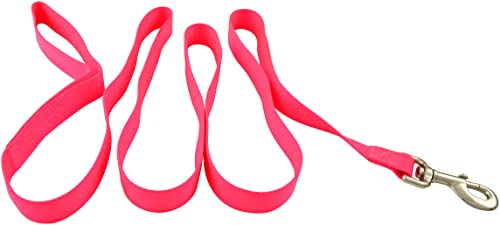 Jeffers Hundeleine für Haustiere, 1,8 m, robuste Nylonleine für kleine, mittelgroße und große Hunde, Trainingsleine für Haustiere, langlebiger Sicherheitsgurt für Outdoor, Indoor, Kiste, Zwinger von Jeffers