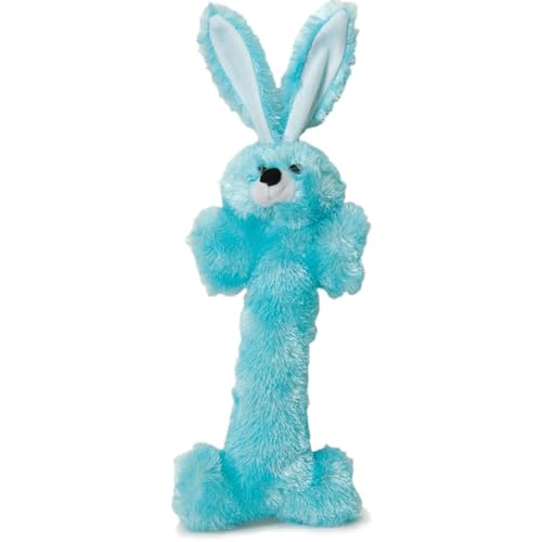 Jeffers Hundespielzeug Häschen Knochen, Plüsch, 35,6 cm, Blau von Jeffers
