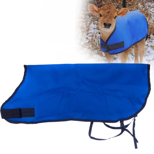 Jeffers Isolierte Wadendecke für Viehbestand, blau, 1 Packung – 200 g Polyfill, warme Winterkleidung für Waden, wasserdicht, winddichte Wärmedecke, Jacke, Mantel – verdickter Bauchschutz Jeffers Isolierte Wadendecke für Viehbestand, blau, 1 Packung – 200 g Polyfill, warme Winterkleidung für Waden, wasserdicht, winddichte Wärmedecke, Jacke, Mantel – verdickter Bauchschutz von Jeffers