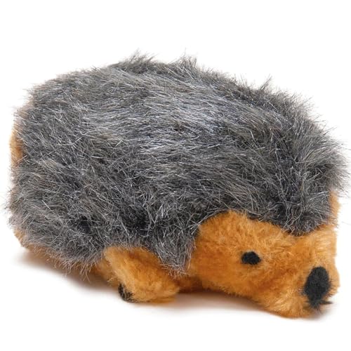 Jeffers Plüsch-Hundespielzeug mit Quietscher, Igel, 10,2 cm, weicher Knisterstoff, sicher und langlebig, gesunder Spaß für kleine und mittelgroße Hunde, interaktives Spielen, Apportieren, Zerren von Jeffers