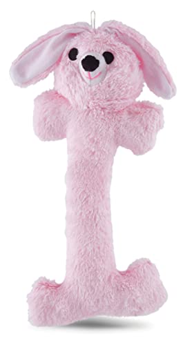 Jeffers Plüschhase in Knochenform, Rosa von Jeffers