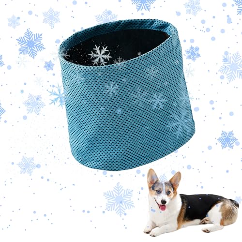 Hunde halstücher Kühlend,Kühlhalsband für Hunde Atmungsaktiv Wärmeableitung Kühlende Bandana Hund,hundehalsband mit Tuch Kühlend Atmungsaktiv Wärmeableitung für kleine Hunde im Sommer 35 X 11cm (S) Hunde halstücher Kühlend,Kühlhalsband für Hunde Atmungsaktiv Wärmeableitung Kühlende Bandana Hund,hundehalsband mit Tuch Kühlend Atmungsaktiv Wärmeableitung für kleine Hunde im Sommer 35 X 11cm (S) von JeiibrZui