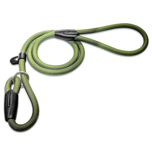 Leichte Hundeleine, professionelle Hundetrainingsleine, perfekt für Spaziergänge, einfach zu bedienen, Olivgrün, 1 m Leichte Hundeleine, professionelle Hundetrainingsleine, perfekt für Spaziergänge, einfach zu bedienen, Olivgrün, 1 m von JeiibrZui