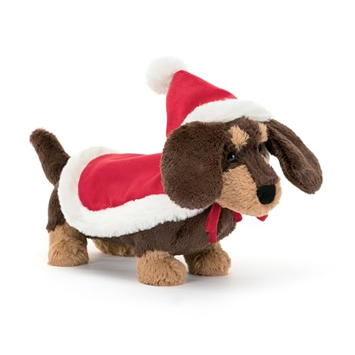 Jellycat Winter Warmer Otto Sausage Dog - H : 15 cm x L : 7 cm von Jellycat