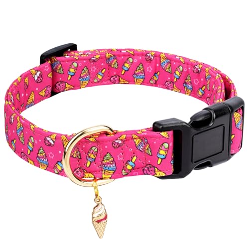Jelwuion Hundehalsband aus Baumwolle, verstellbar, niedliches Welpenhalsband mit Mondmuster, für kleine, mittelgroße und große Hunde, weiches und ausgefallenes Haustierhalsband mit Sicherheitsschnalle Jelwuion Hundehalsband aus Baumwolle, verstellbar, niedliches Welpenhalsband mit Mondmuster, für kleine, mittelgroße und große Hunde, weiches und ausgefallenes Haustierhalsband mit Sicherheitsschnalle von Jelwuion